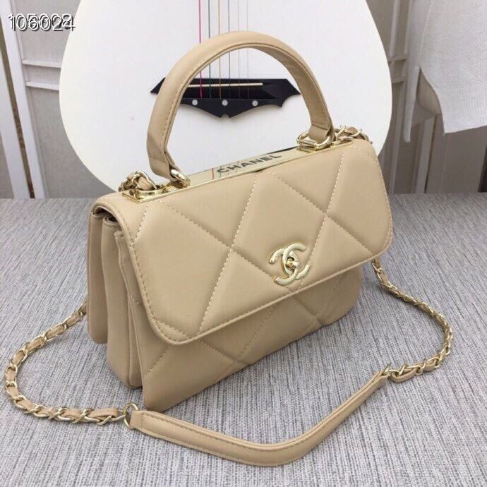 Ch**el top handle bags